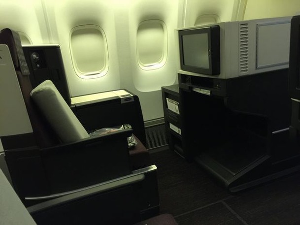 JAlビジネスクラス機内食 (2)