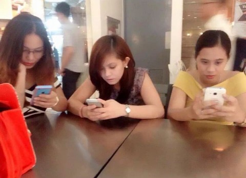 text ばかりのフィリピン人