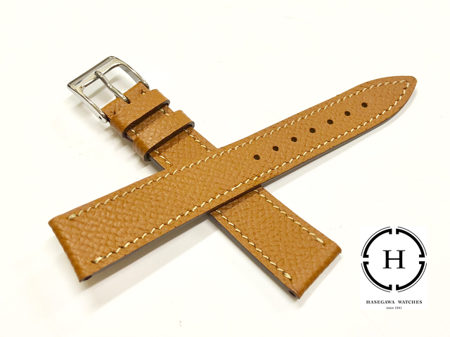 CASSISカシスのエルメスHウォッチ用革ベルト表