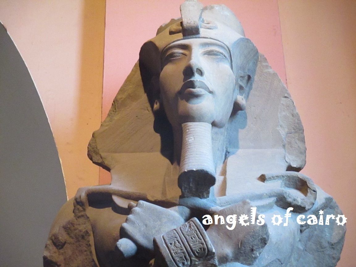 エジプト考古学博物館 アクエンアテン展示室 カイロ 天使たちの暮らす街