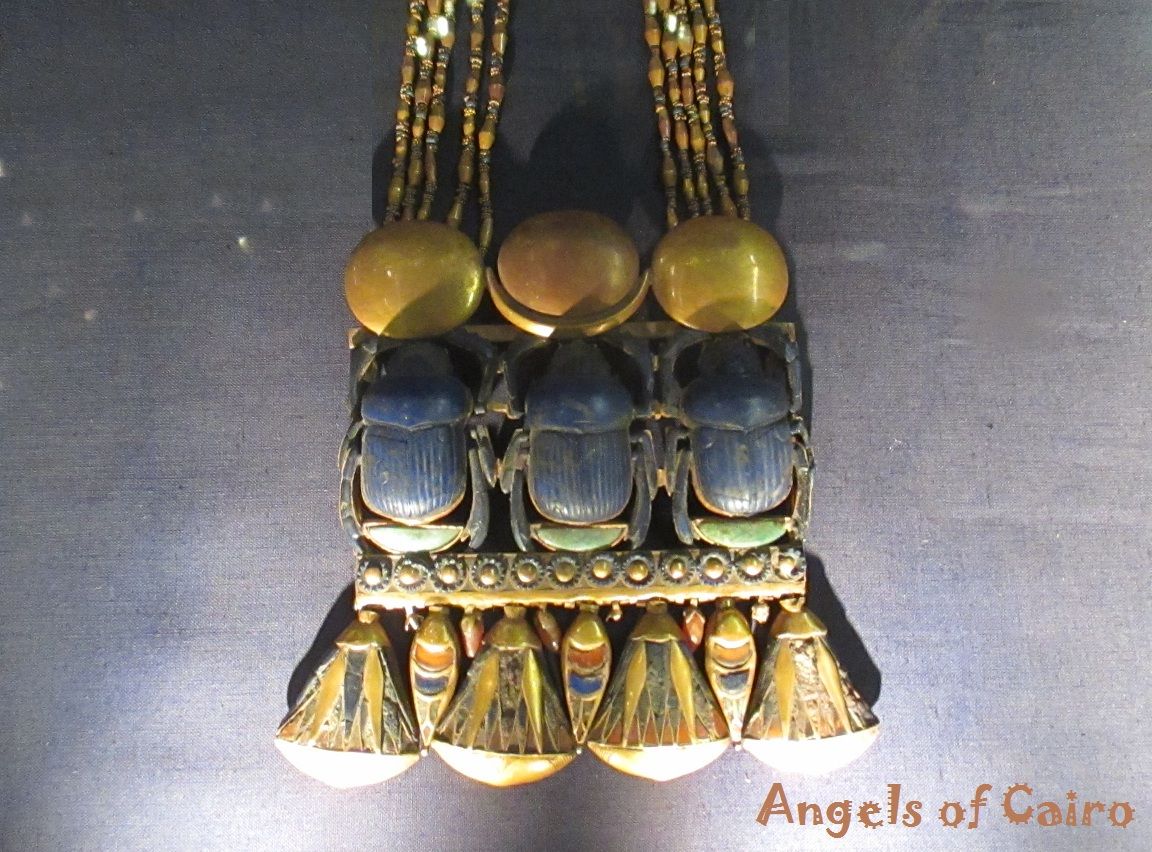 エジプト考古学博物館 ツタンカーメンの装飾品 カイロ 天使たちの暮らす街