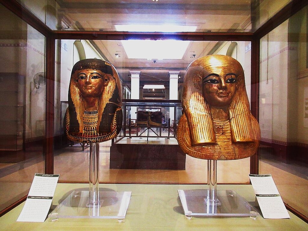 エジプト考古学博物館～イウヤとチュヤの展示コーナー
