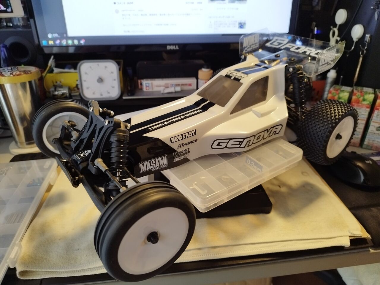 ジーフォース ジェノバ 塗装済ボディ TDpaint ジーフォース ジェノバ 塗装済ボディ TDpaint ジェノバやっと作った