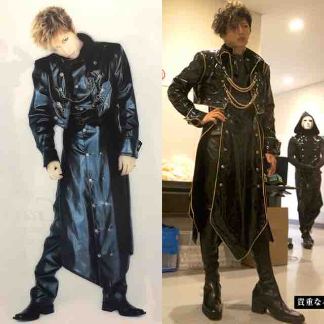 GACKT BLACK STONE 着用衣装 Pivllers シアーカットソー - Tシャツ