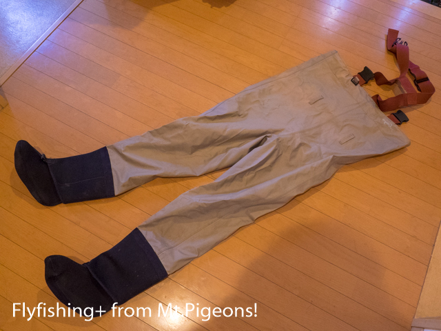 Episode1277 ウェーダーの水漏れ修理 Flyfishing From Mt Pigeons