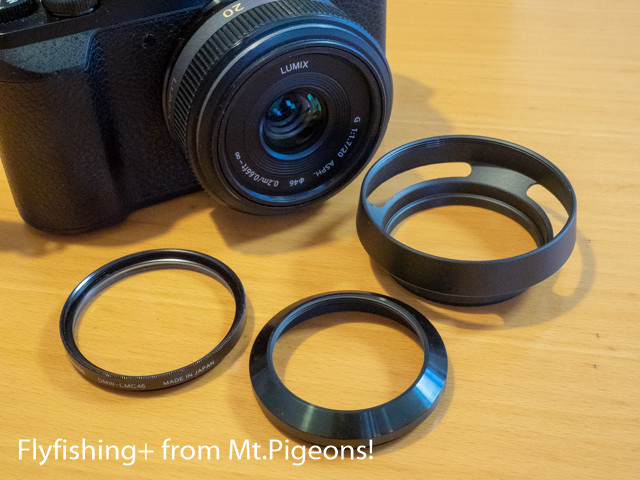 episode1423…LUMIX G 20mm F1.7 2種類のレンズフードを試して