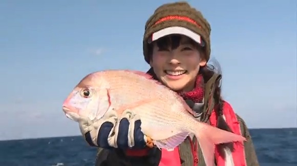 阪本智子 釣り百景 チダイ