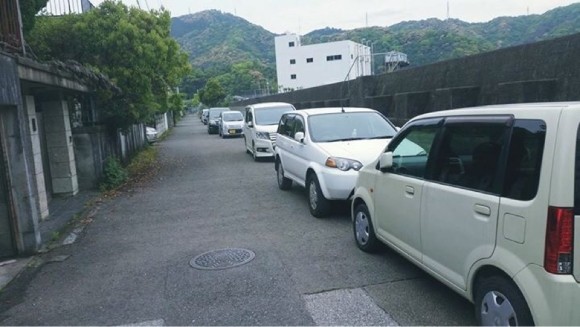 釣り場 駐車 マナー