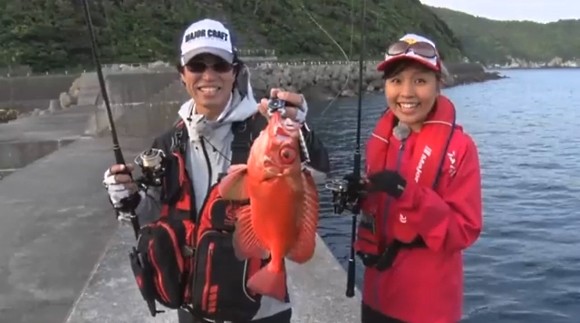 広瀬達樹 ヒロセマン ペルビー貴子 高知 沖の島 チカメキントキ