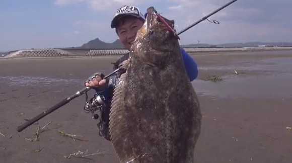 ヒラメ 近藤清之 鹿児島県 錦江湾 別府川