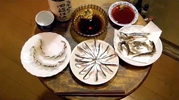 健啖隊 料理 イワシ サヨリ