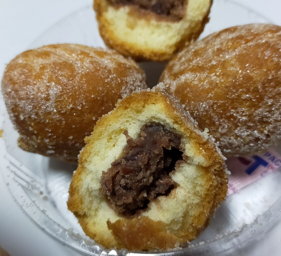 黒糖こしあんドーナツ つぶあんドーナツ ヤマザキ 突撃 となりの餡御飯 黒糖こしあんドーナツ つぶあんドーナツ ヤマザキ 突撃 となりの餡御飯