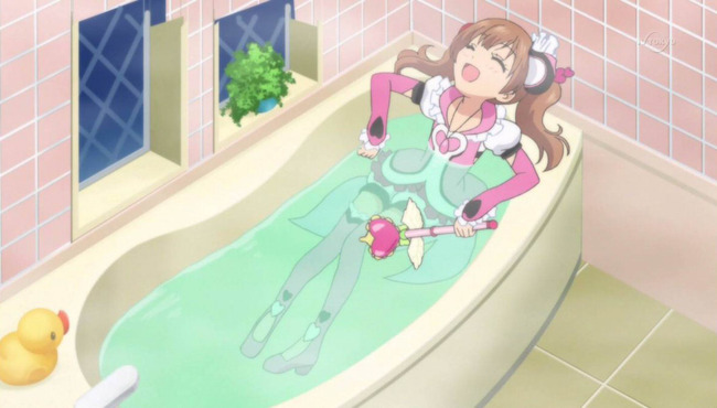 入浴マナーを指導する百合アニメ作ったらオタクも風呂入るんちゃう？