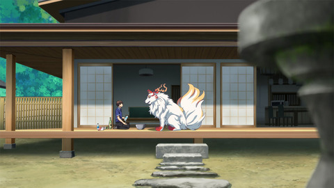 【感想】『神の庭付き楠木邸』1話 あたたかい雰囲気でありつつ笑えた