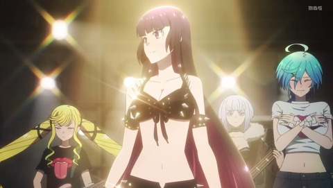 ロックは淑女の嗜みでして 9話 感想 いよいよ私達の番ですわね♡ 全部、うるせえんだよ!!! 92