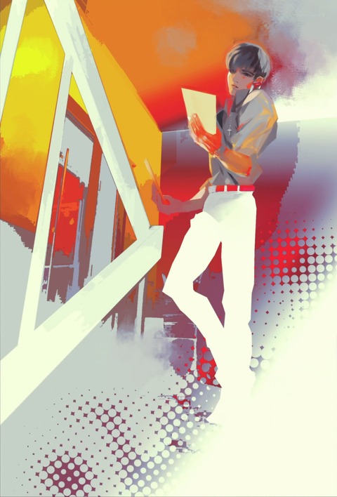 東京喰種 EDイラスト 9話 C