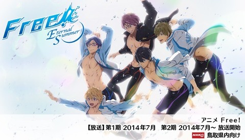 Free! 2期 NHK 鳥取 岩美紀行 Eternal Summer