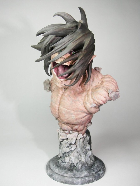 大山竜 巨人エレン胸像 進撃の巨人 ワンフェス 1