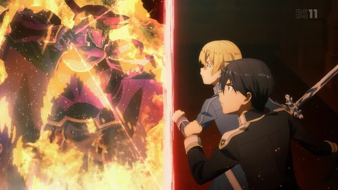 Sao アリシゼーション 第14話 感想 襲い来る紅蓮の弓矢 ソードアート オンライン あにこ便