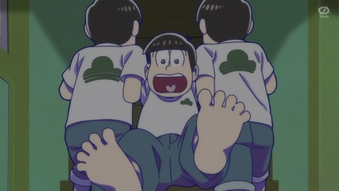 おそ松さん 4期 3話 感想 雷雨と角刈り 77