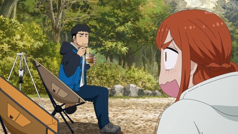 ふたりソロキャンプ 6話 感想 師匠モード 44