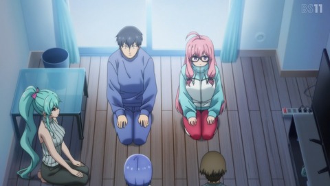 ニートくノ一となぜか同棲はじめました 5話 感想 なぜか変人くノ一たちが引っ越してきました 31