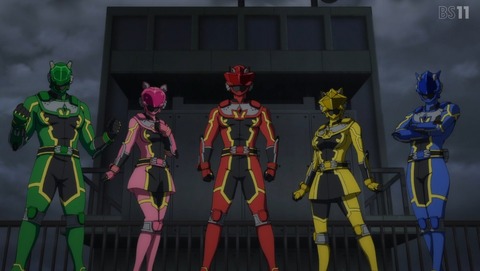 戦隊レッド 異世界で冒険者になる 1話 感想 戦隊レッドと魔法使い 98