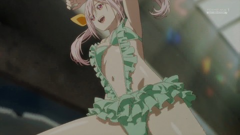 もめんたりー・リリィ 6話 感想 プールと動画と夏の上海風イカ焼きそば 72