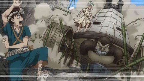 Dr Stone 2期 第6話 感想 原始人とポリスメン ドクターストーン Stone Wars あにこ便 Dr Stone 2期 第6話 感想 原始人とポリスメン ドクターストーン Stone Wars あにこ便