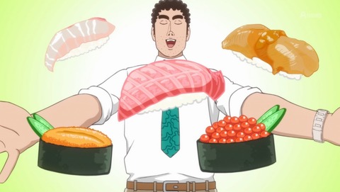 野原ひろし 昼メシの流儀 2話 感想 回転寿司の流儀 ハンバーガーの流儀 35