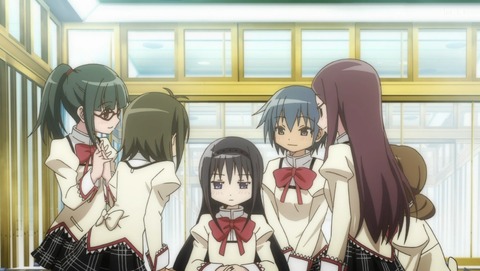 魔法少女まどか☆マギカ まどマギ 始まりの物語/永遠の物語 TV Edition 1話 感想 僕と契約して魔法少女になってよ! 61