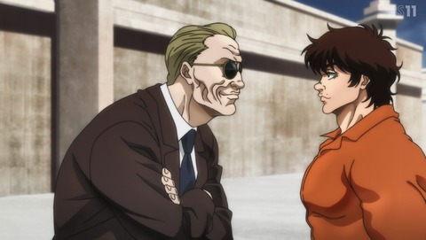 範馬刃牙 10話 感想 笑えねぇのかい!? 16