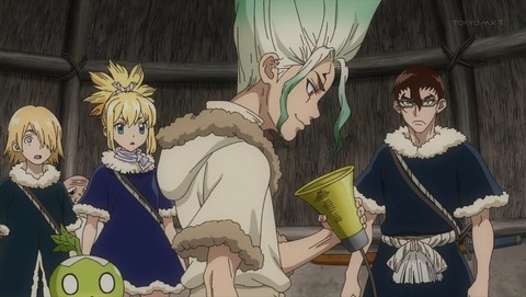 Dr Stone 2期 第3話 感想 監視役を口説いて味方に ドクターストーン Stone Wars あにこ便 Dr Stone 2期 第3話 感想 監視役を口説いて味方に ドクターストーン Stone Wars あにこ便