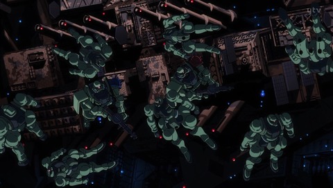 ガンダム ジークアクス 機動戦士Gundam GQuuuuuuX 4話 感想 魔女の戦争 35