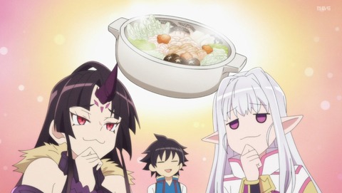 日本へようこそエルフさん。 最終回 12話 感想 桜吹雪ですよ、エルフさん。 1