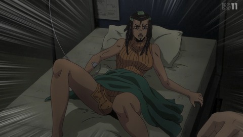 ジョジョの奇妙な冒険 第6部 ストーンオーシャン 6話 感想 エルメェスのシール 34