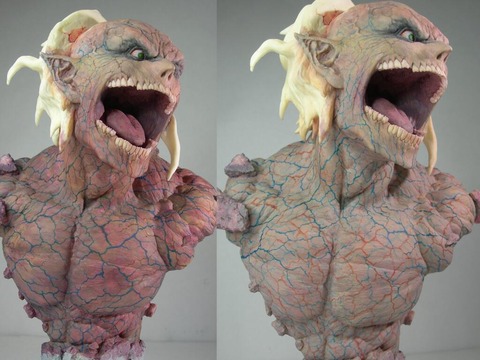 大山竜 巨人エレン胸像 進撃の巨人 ワンフェス 3