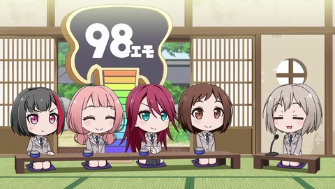 ガルパ☆ピコ ふぃーばー！ 4話 感想 エモイナの泉