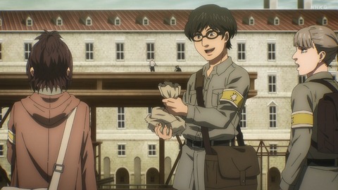 進撃の巨人 第63話 感想 戦士候補生の休日 The Final Season あにこ便