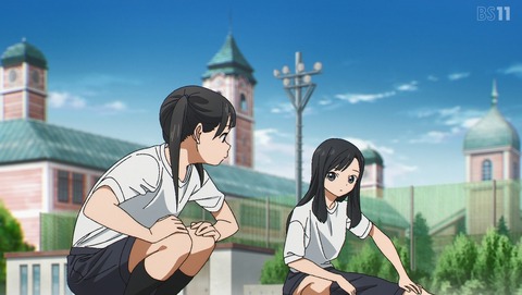 明日ちゃんのセーラー服 3話 感想 部活はもう決めた? 78