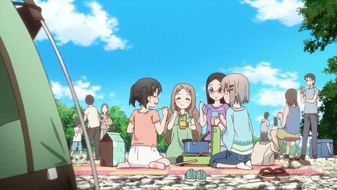 ヤマノススメ4期 1話 感想 3289