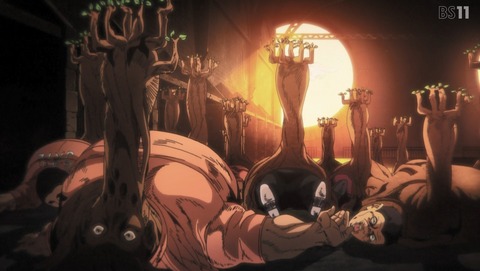 ジョジョの奇妙な冒険 第6部 ストーンオーシャン 23話 感想 ジェイル・ハウス・ロック! 57