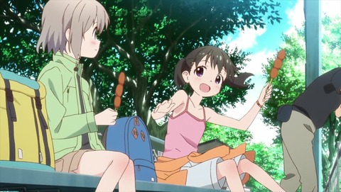 ヤマノススメ4期 1話 感想 2467