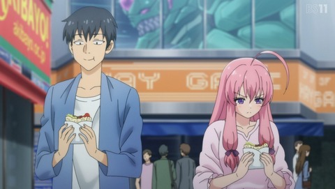 ニートくノ一となぜか同棲はじめました 8話 感想 なぜかアキバでデートを満喫しました 95