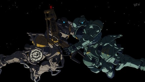 機動戦士Gundam GQuuuuuuX ジークアクス 1話 感想 赤いガンダム 39