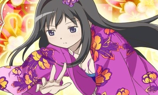 まどか マギカ 魔法少女たちの着物姿であけおめ 2ch あにこ便
