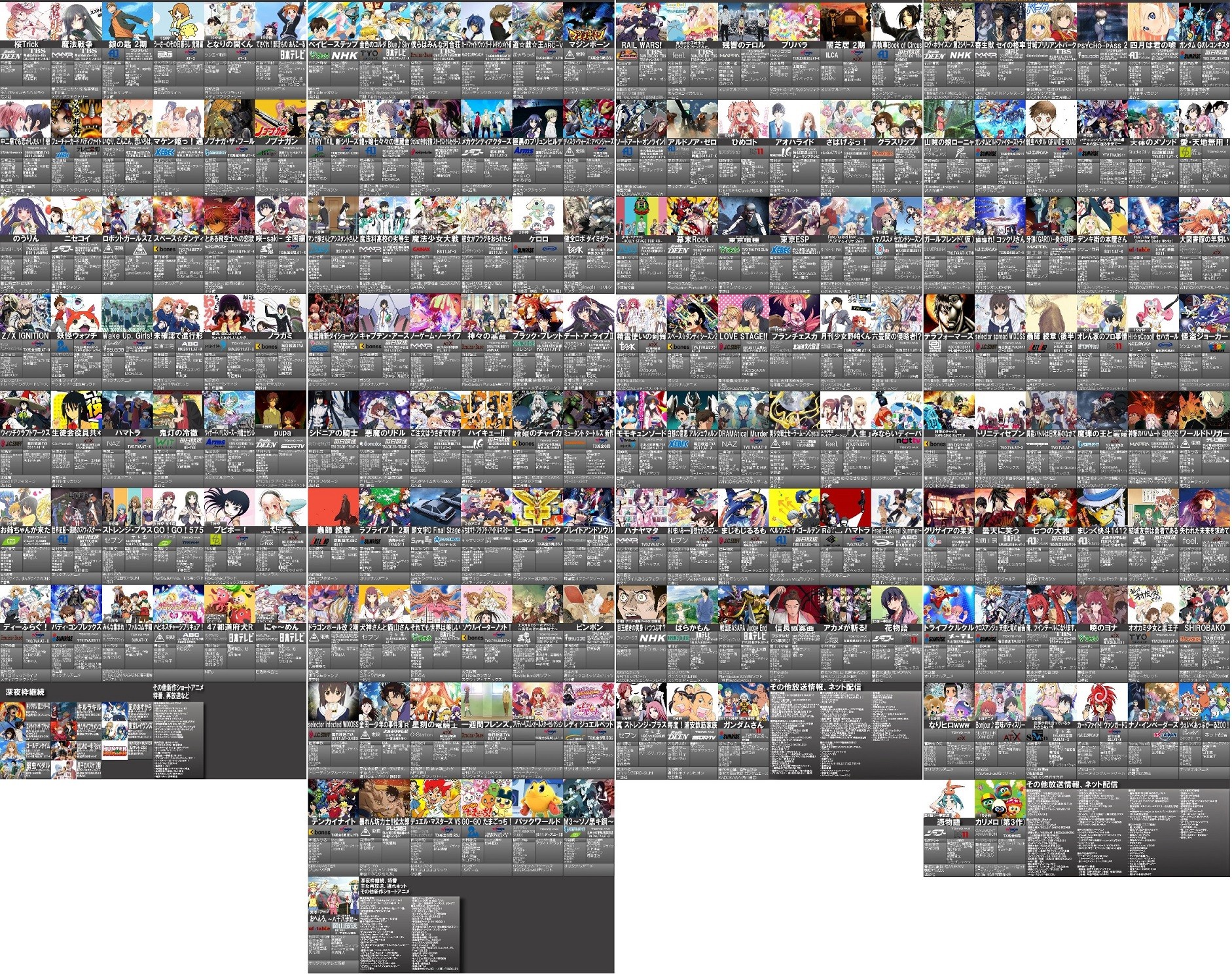 14年のアニメが近年希に見る豊作だった あにこ便 14年のアニメが近年希に見る豊作だった あにこ便