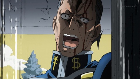 ジョジョ 4部 第4話 感想 几帳面な兄貴は極悪中隊長 ダイヤモンドは砕けない あにこ便