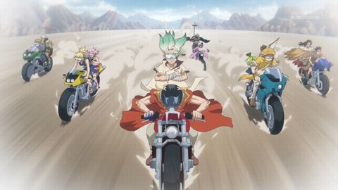 Dr.STONE 4期 14話 感想 EARTH RACE 236