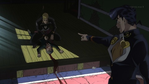 ジョジョ 4部 第4話 感想 几帳面な兄貴は極悪中隊長 ダイヤモンドは砕けない あにこ便